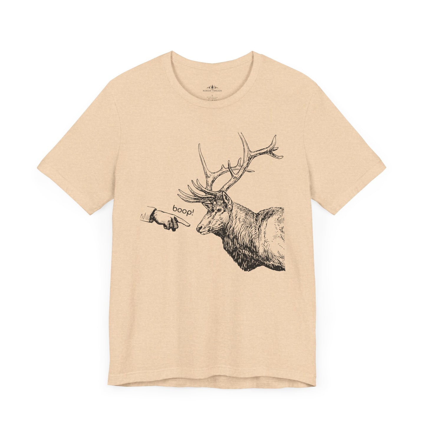 Boop the Elk - Unisex Jersey Short Sleeve Tee