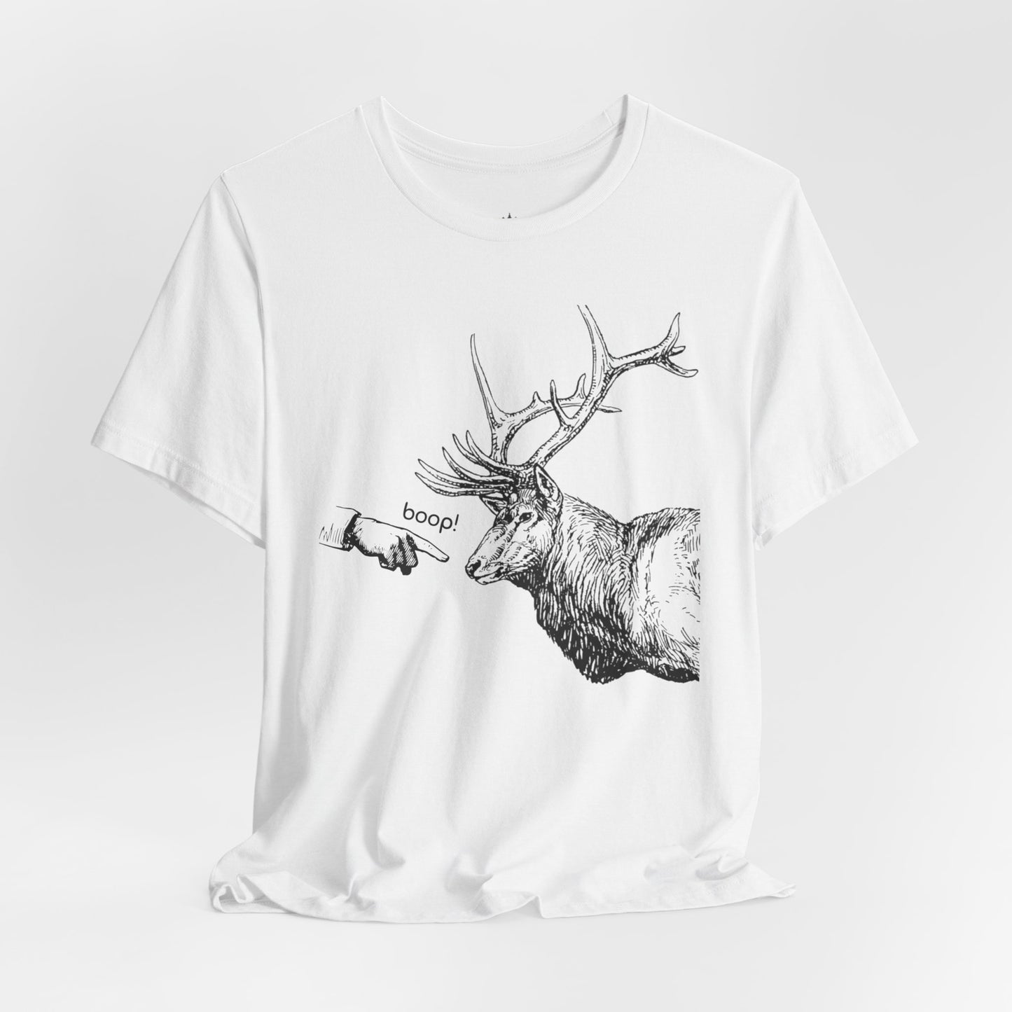 Boop the Elk - Unisex Jersey Short Sleeve Tee