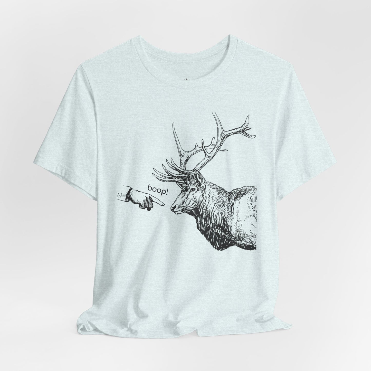 Boop the Elk - Unisex Jersey Short Sleeve Tee