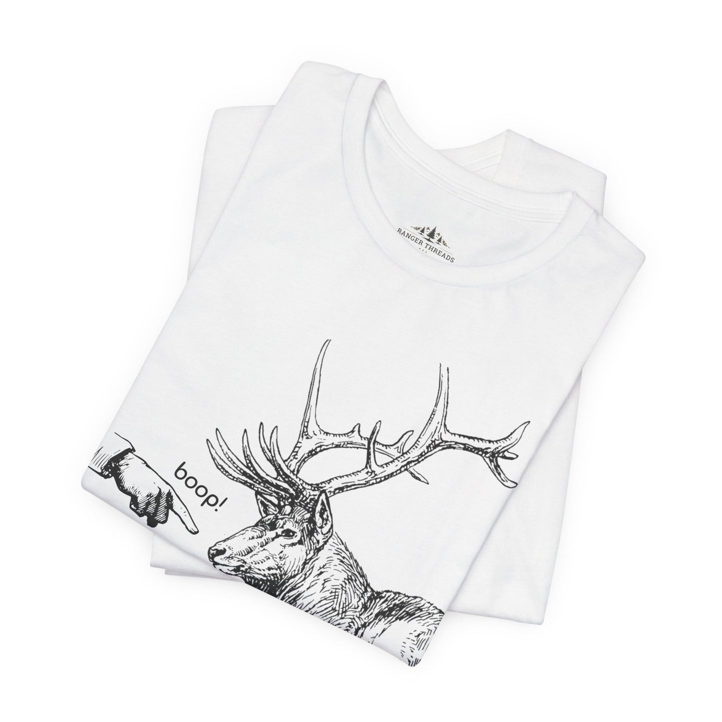 Boop the Elk - Unisex Jersey Short Sleeve Tee