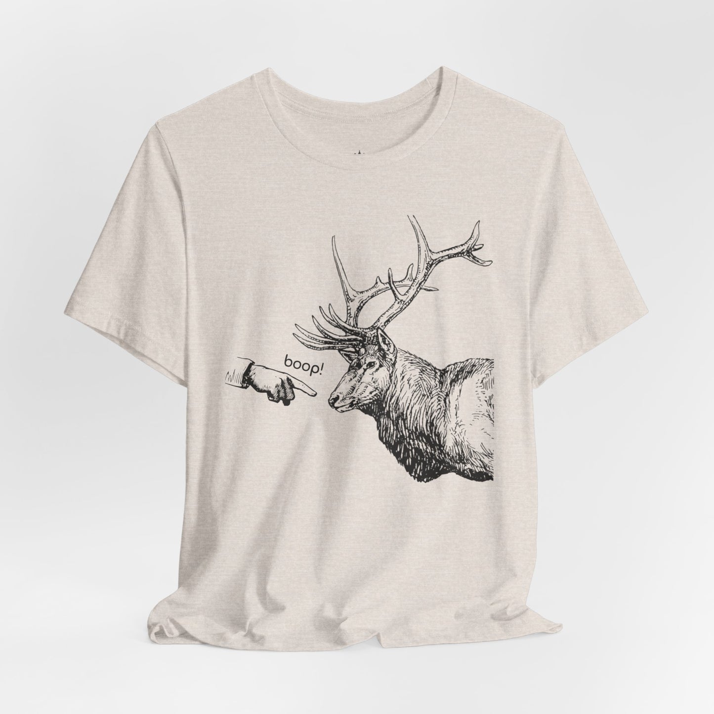 Boop the Elk - Unisex Jersey Short Sleeve Tee