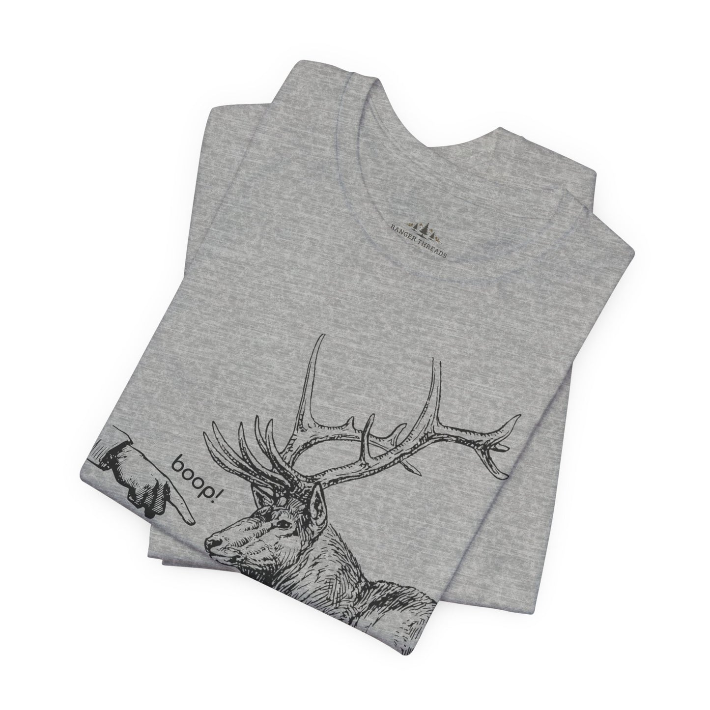 Boop the Elk - Unisex Jersey Short Sleeve Tee