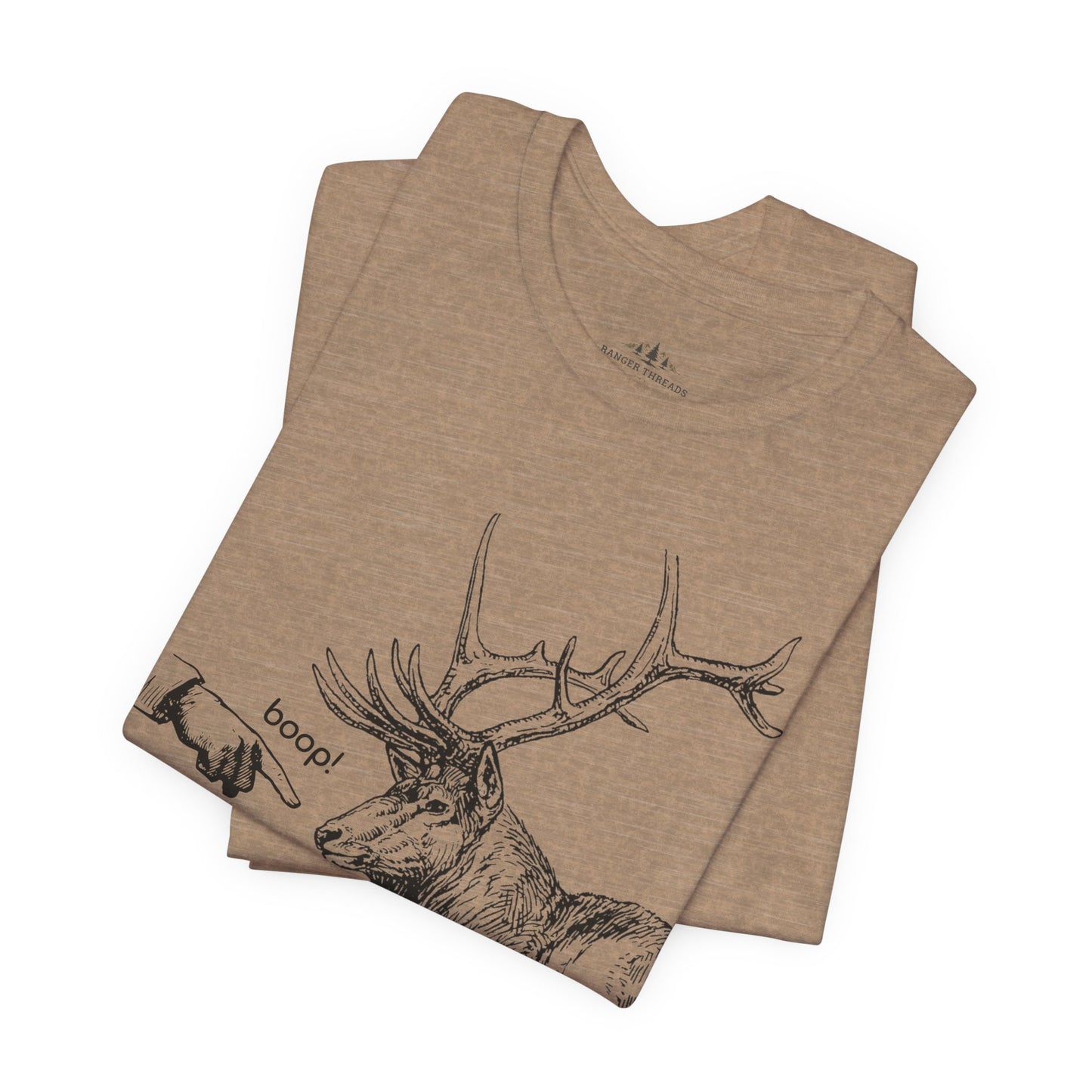 Boop the Elk - Unisex Jersey Short Sleeve Tee