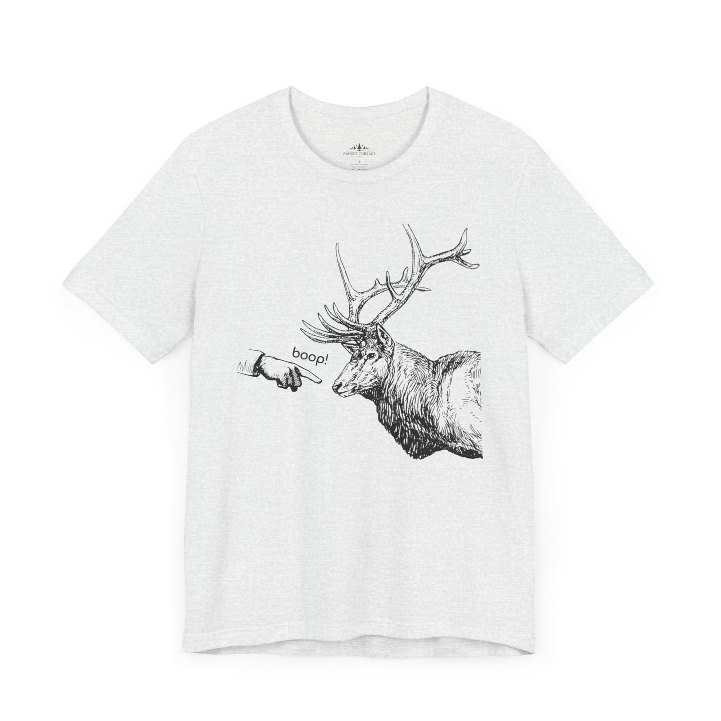 Boop the Elk - Unisex Jersey Short Sleeve Tee