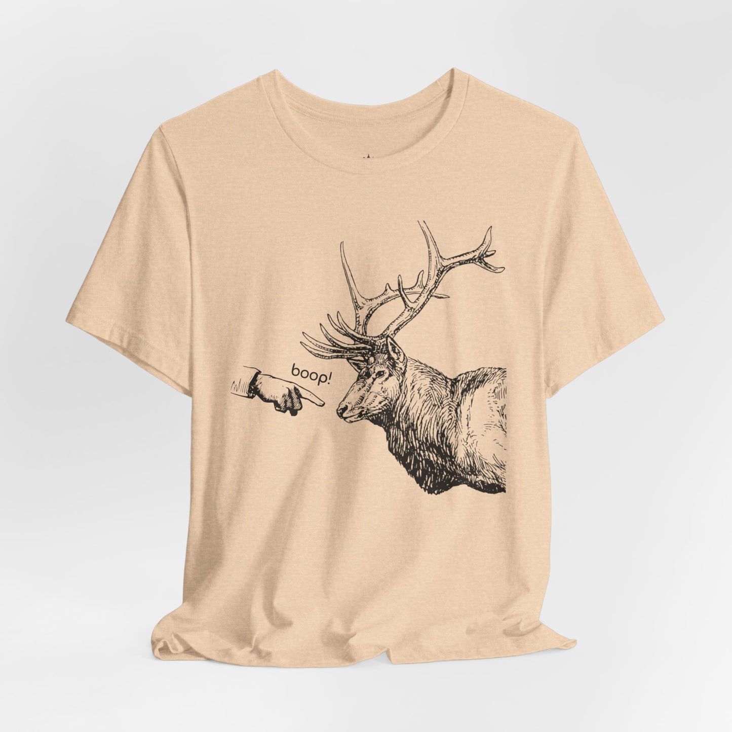 Boop the Elk - Unisex Jersey Short Sleeve Tee