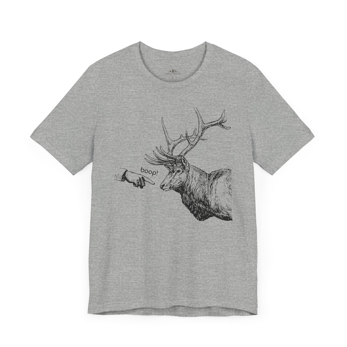 Boop the Elk - Unisex Jersey Short Sleeve Tee