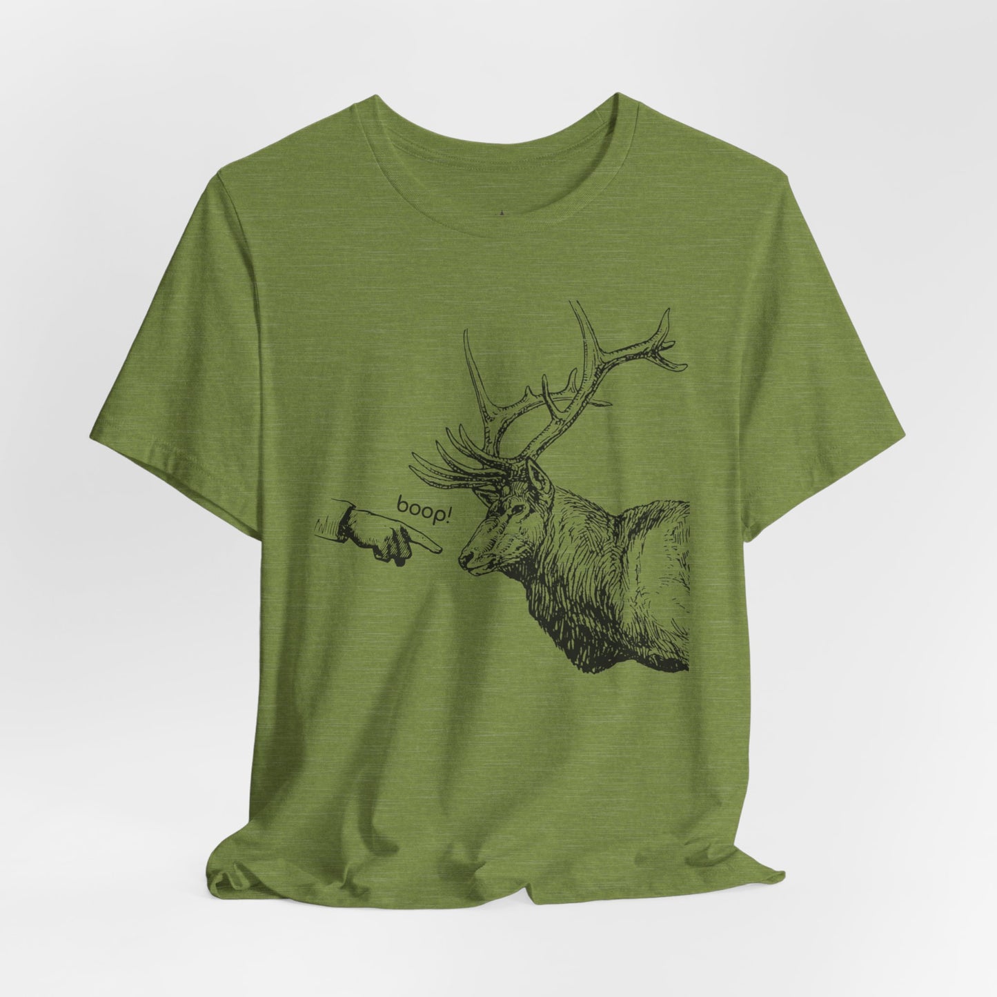 Boop the Elk - Unisex Jersey Short Sleeve Tee