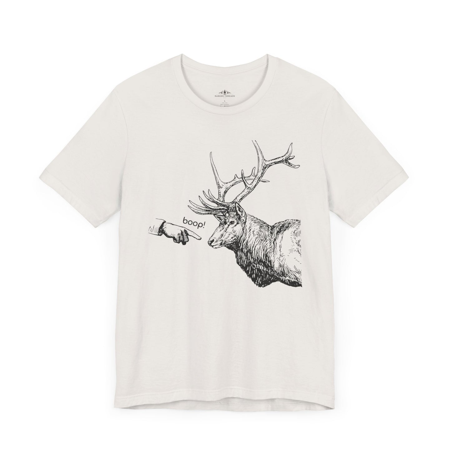 Boop the Elk - Unisex Jersey Short Sleeve Tee