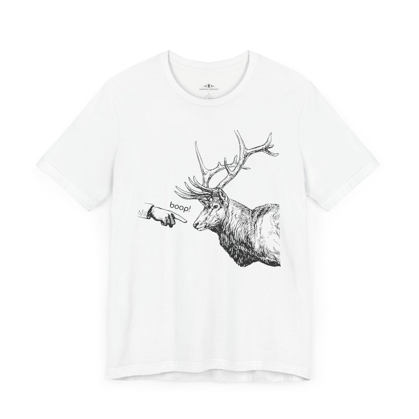 Boop the Elk - Unisex Jersey Short Sleeve Tee