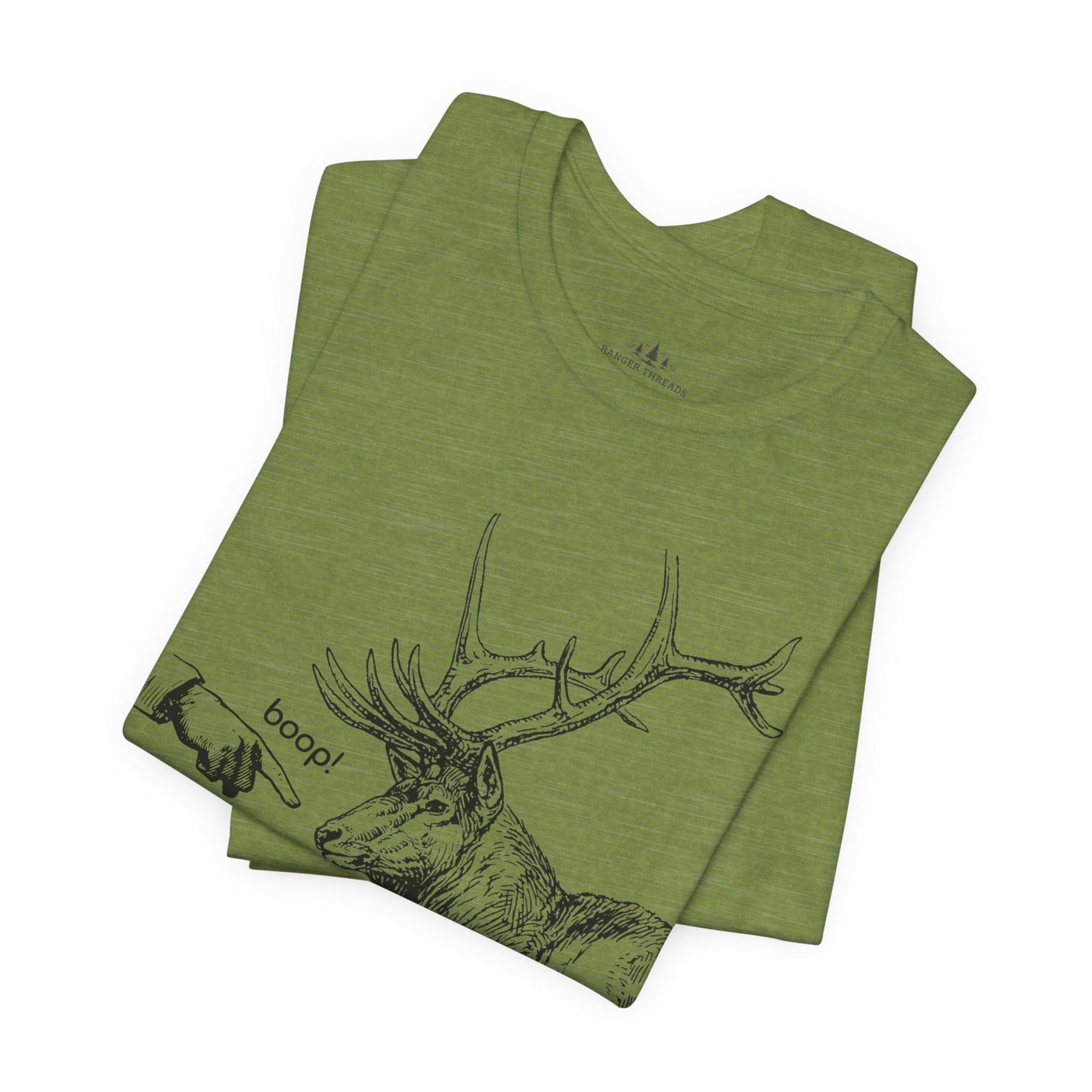 Boop the Elk - Unisex Jersey Short Sleeve Tee