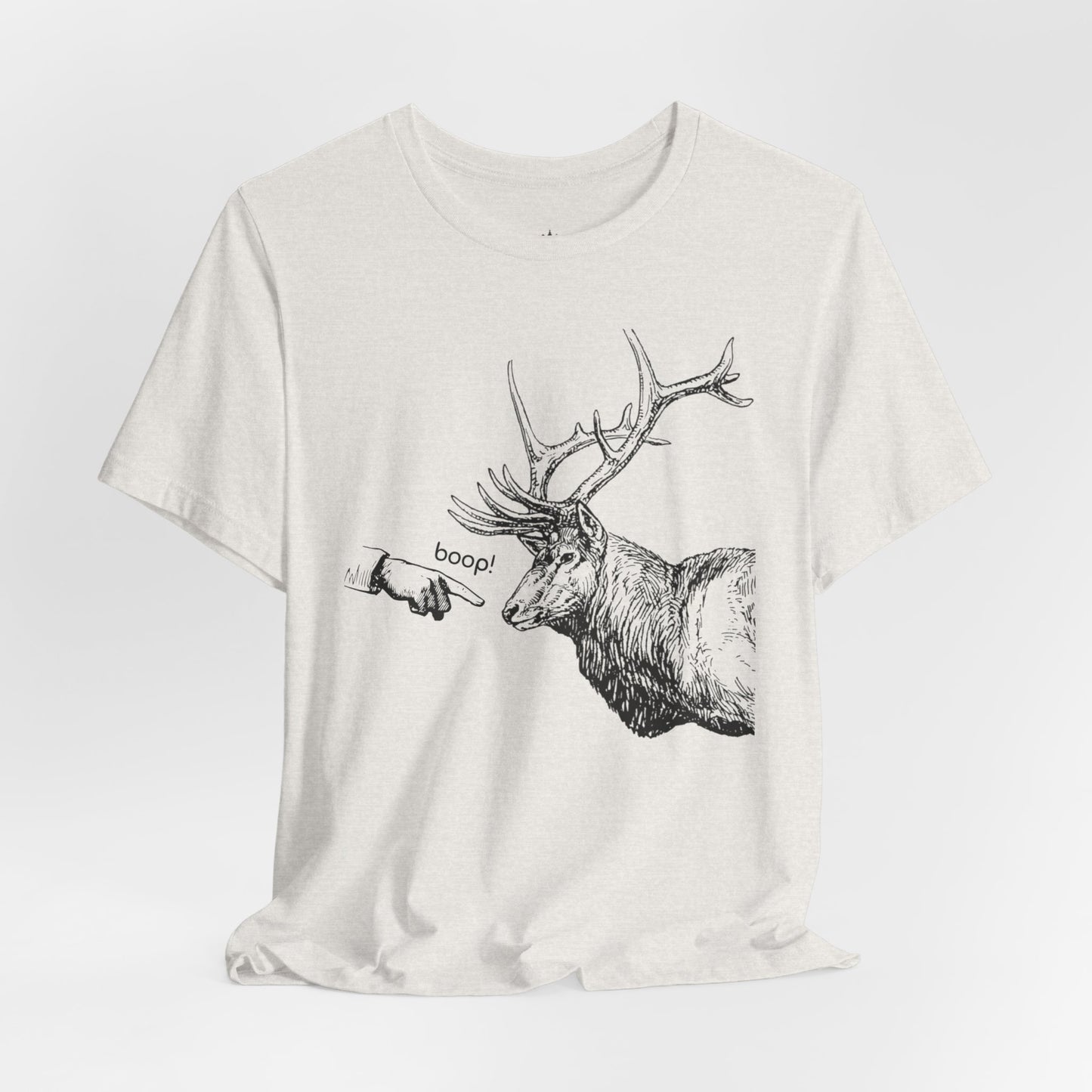 Boop the Elk - Unisex Jersey Short Sleeve Tee