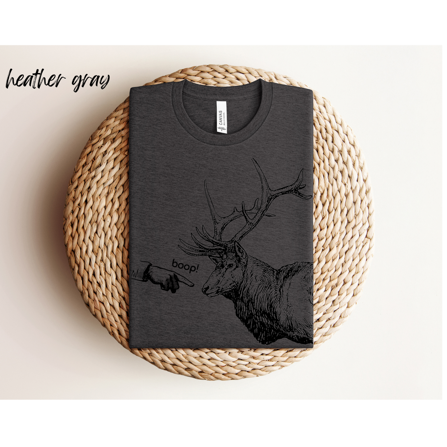 Boop the Elk - Unisex Jersey Short Sleeve Tee