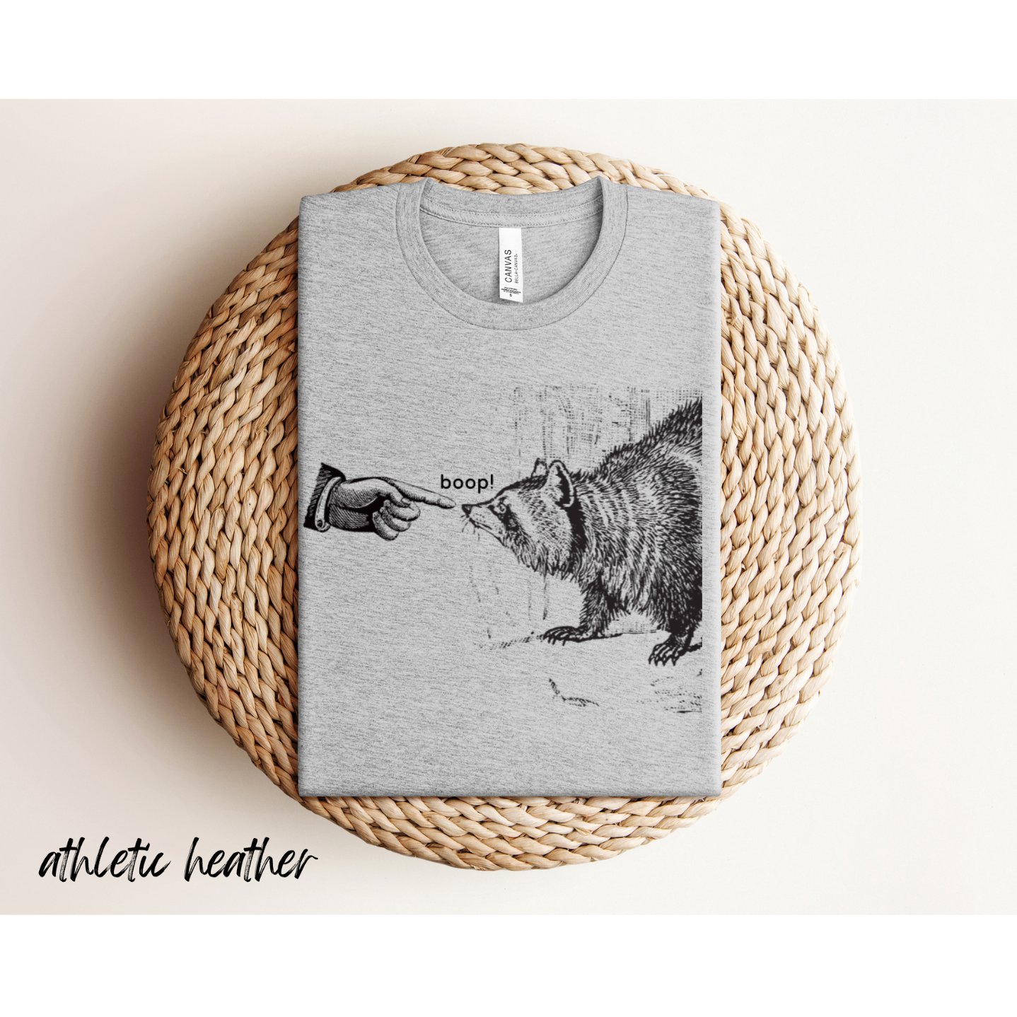 Unisex Jersey Short Sleeve Tee Boop the Racoon -  Funny National Park Tee