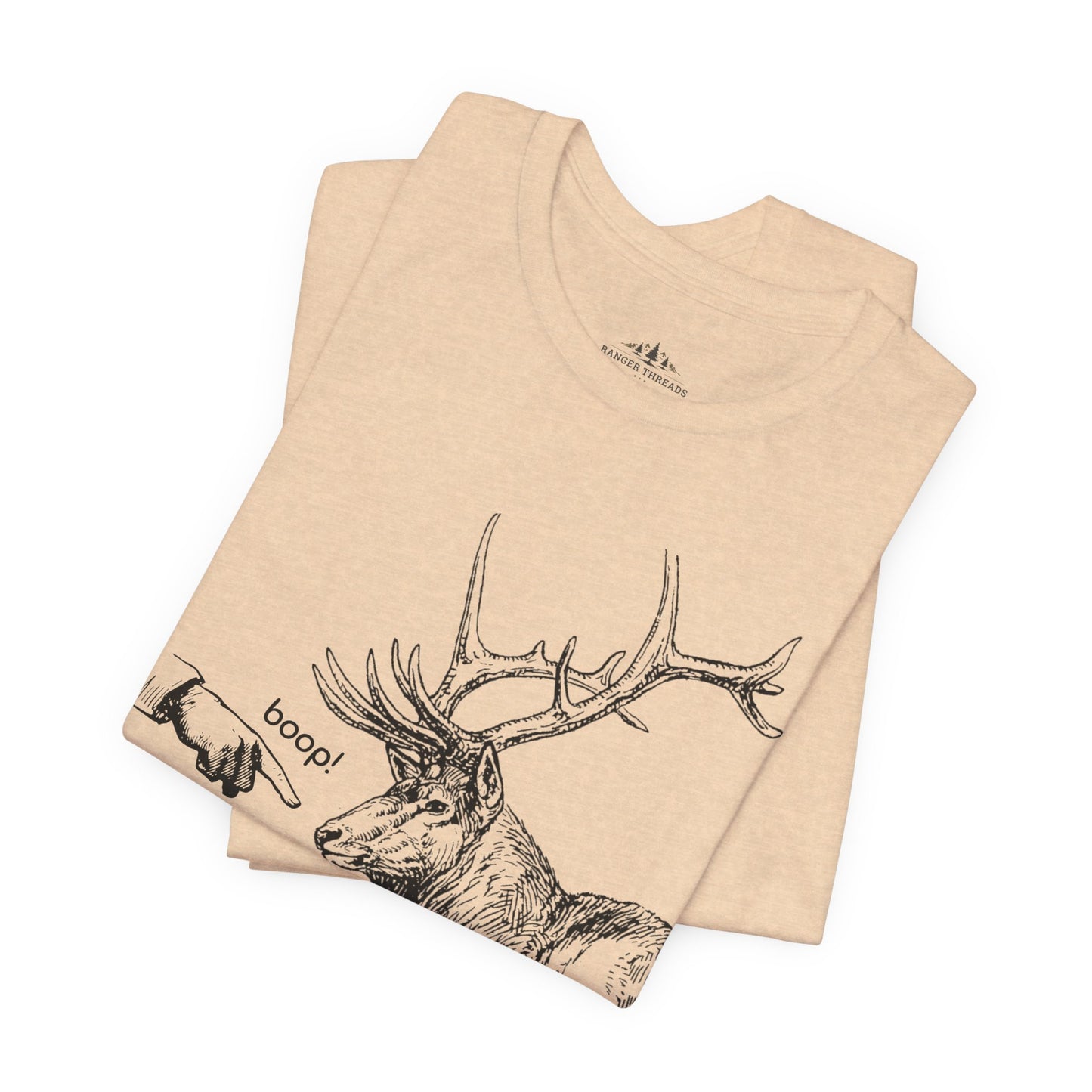 Boop the Elk - Unisex Jersey Short Sleeve Tee