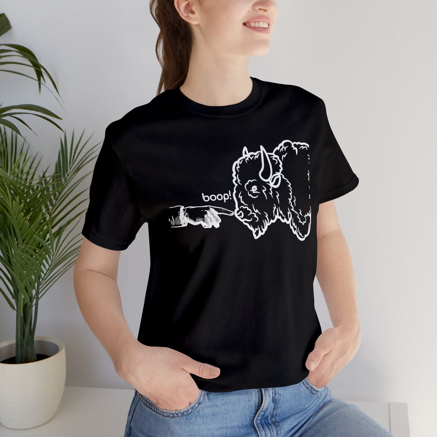 Funny Yellowstone National Park T-Shirt, Boop the Nose T-Shirt, Bison T-Shirt, Don't Pet the Fluffy Cows, Park Ranger, Gift for Park Lover