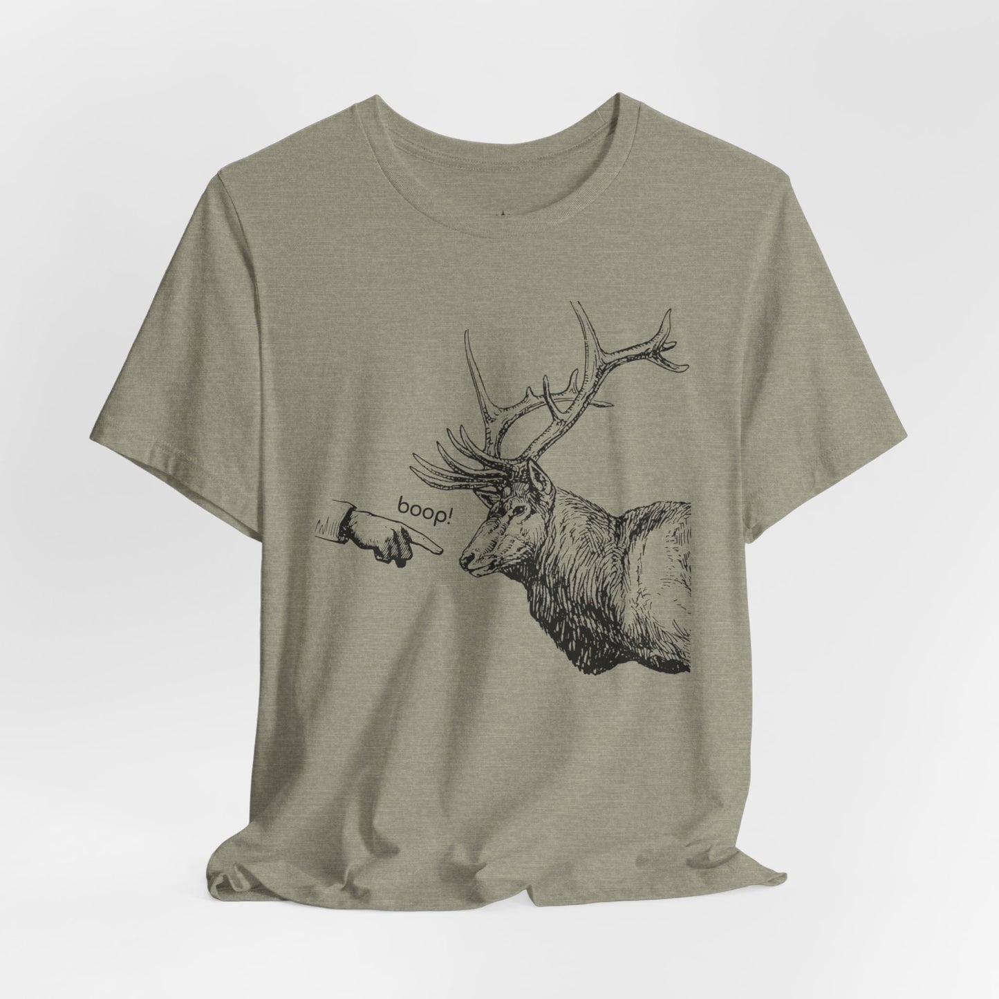 Boop the Elk - Unisex Jersey Short Sleeve Tee