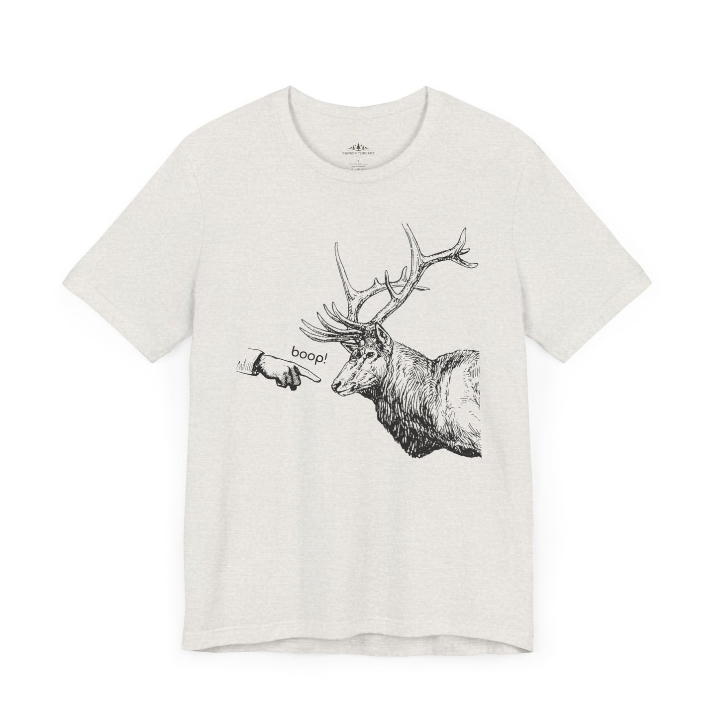 Boop the Elk - Unisex Jersey Short Sleeve Tee