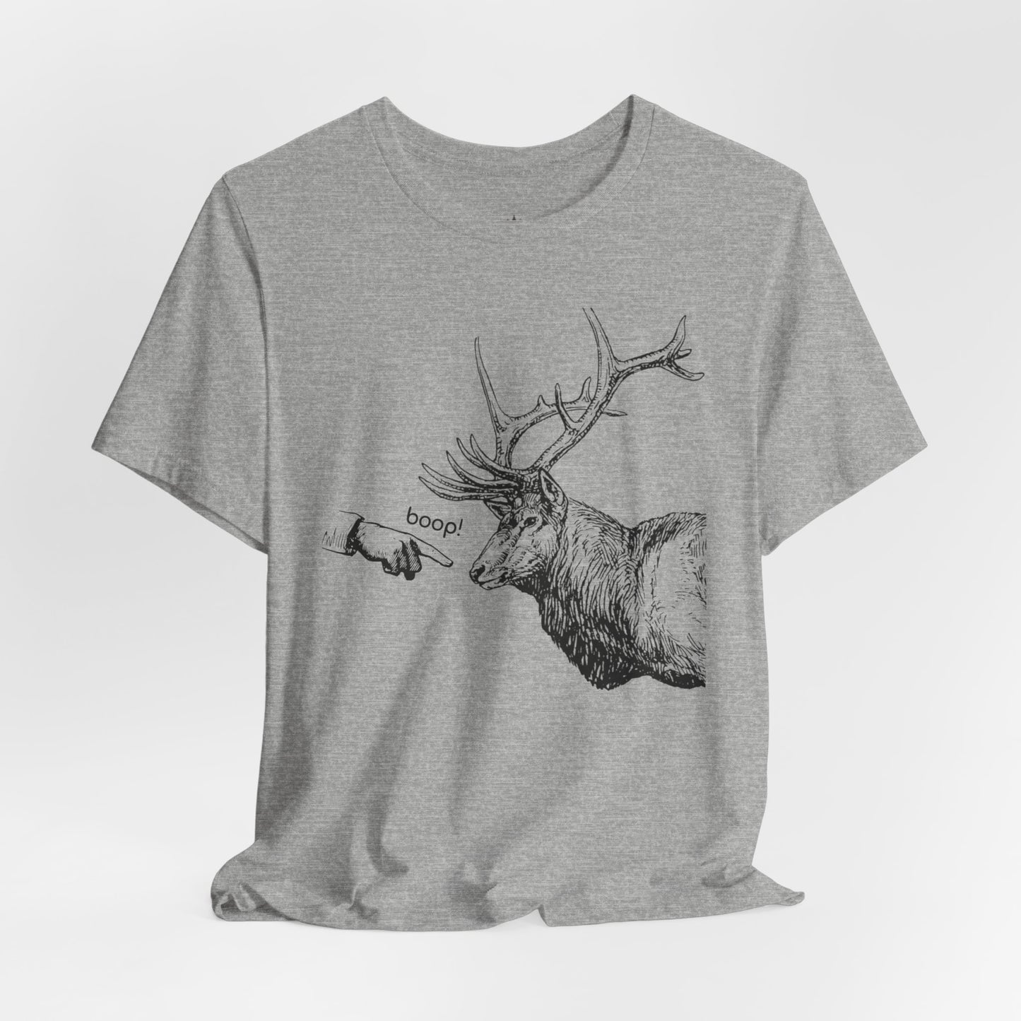 Boop the Elk - Unisex Jersey Short Sleeve Tee