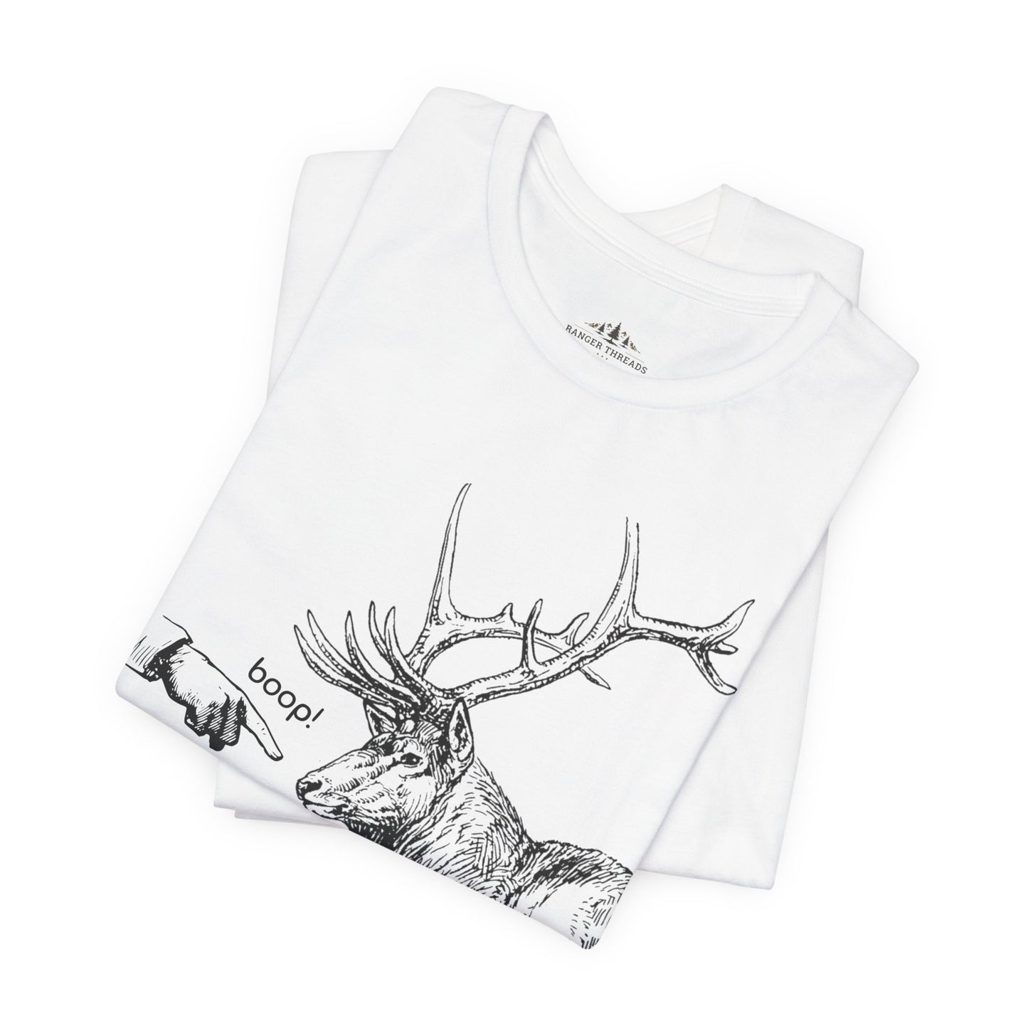 Boop the Elk - Unisex Jersey Short Sleeve Tee