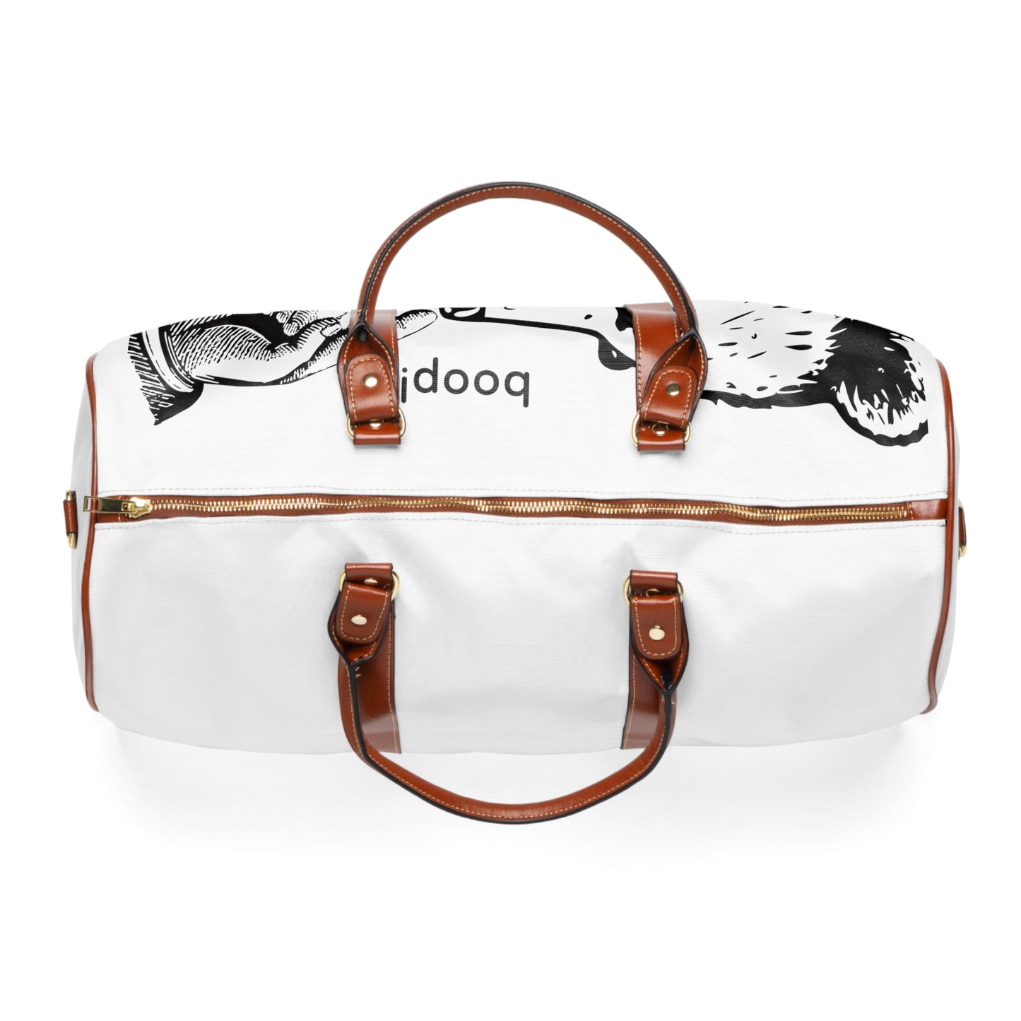 Waterproof Travel Bag - Boop The Bear Funny National Park Bag